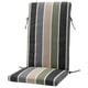 FRÖSÖN Cover for seat/back cushion, outdoor/multicolour stripe pattern, 116x45 cm