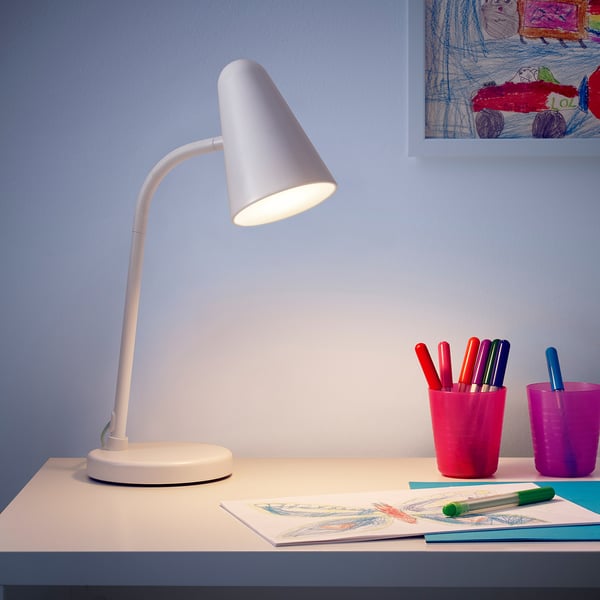 FUBBLA LED work lamp, white
