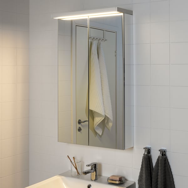 Godmorgon إضاءة خزانة حائط Led أبيض Ikea