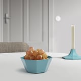 GOKVÄLLÅ Serving bowl, blue, 13x13x6 cm