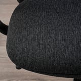 GRÖNFJÄLL Office chair with arm/headrest, Letafors grey/black
