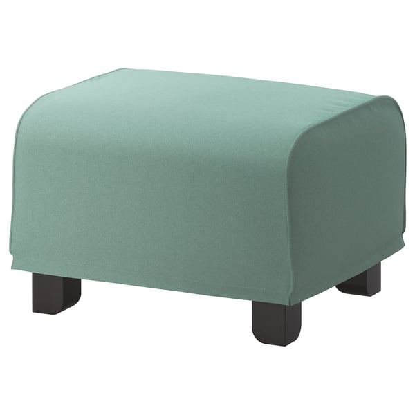 GRÖNLID Footstool Ljungen light green IKEA