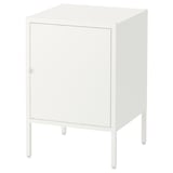 HÄLLAN Storage combination with doors, white, 45x47x67 cm