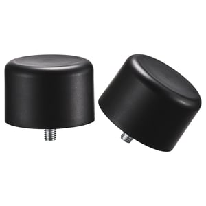 HELTUSS Finials, 1 pair, black