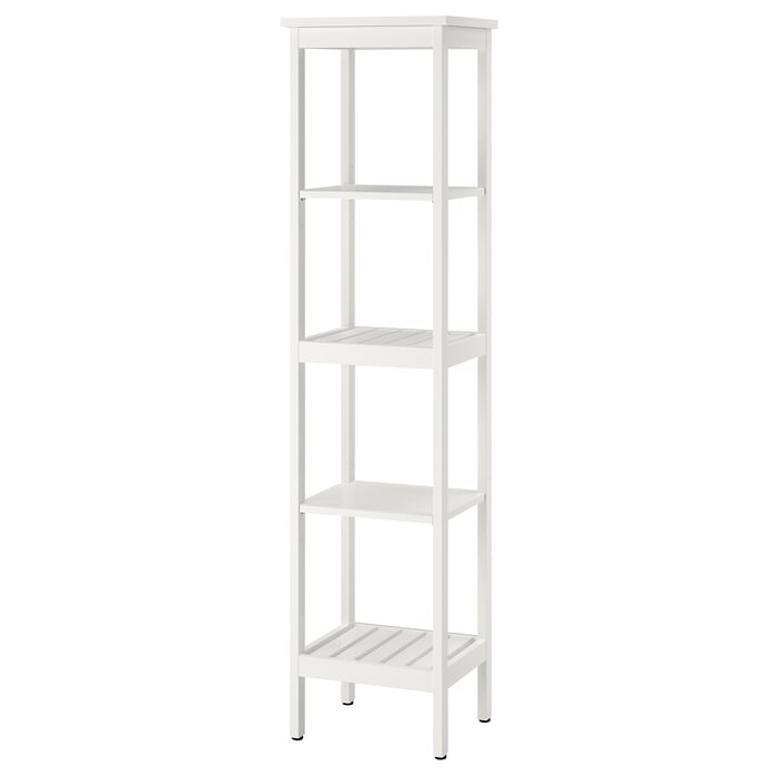 HEMNES وحدة رفوف, أبيض, ‎42x172 سم‏ IKEA