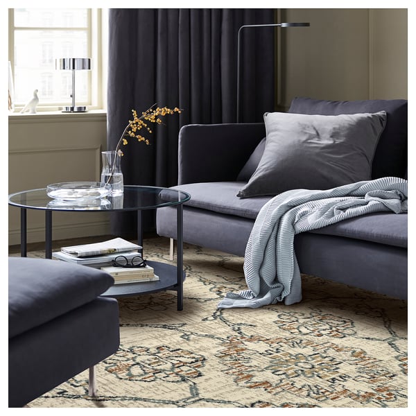 HOLSTEBRO Rug, low pile, beige, 240x300 cm