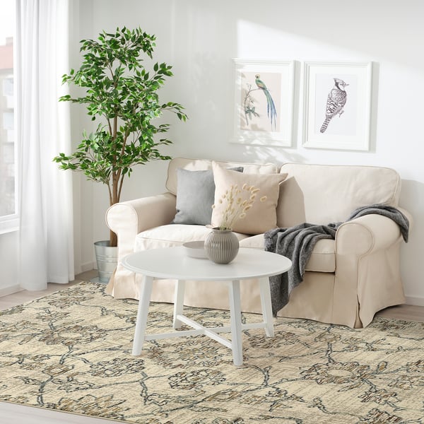 HOLSTEBRO Rug, low pile, beige, 240x300 cm