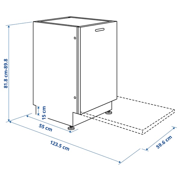 HYGIENISK Integrated dishwasher, IKEA 500, 60 cm