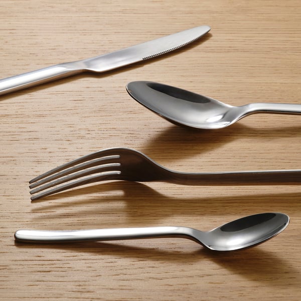 IKEA 365+ 24-piece cutlery set, stainless steel