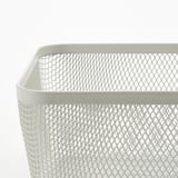 IKEA 365+ Food storage basket, metal/white, 30x20x11 cm