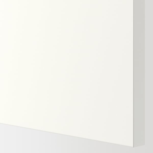 JÄRNBODA Base cabinet for sink, with doors white, 80x62x75 cm