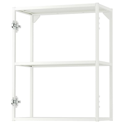 JÄRNBODA Wall cabinet, with shelf/white, 60x30x75 cm