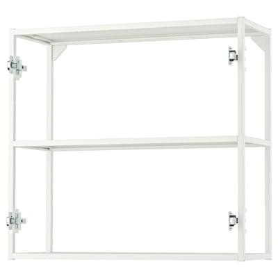 JÄRNBODA Wall cabinet, with shelf/white, 80x30x75 cm