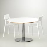 JANINGE Chair with armrests, white