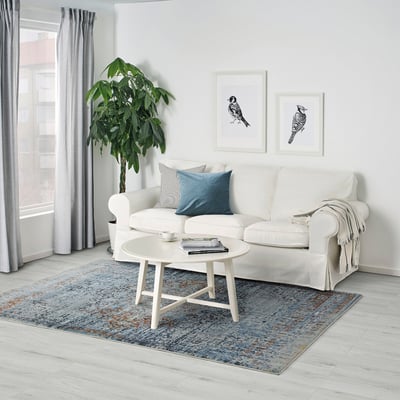 JEJSING Rug, low pile, multicolour, 160x235 cm