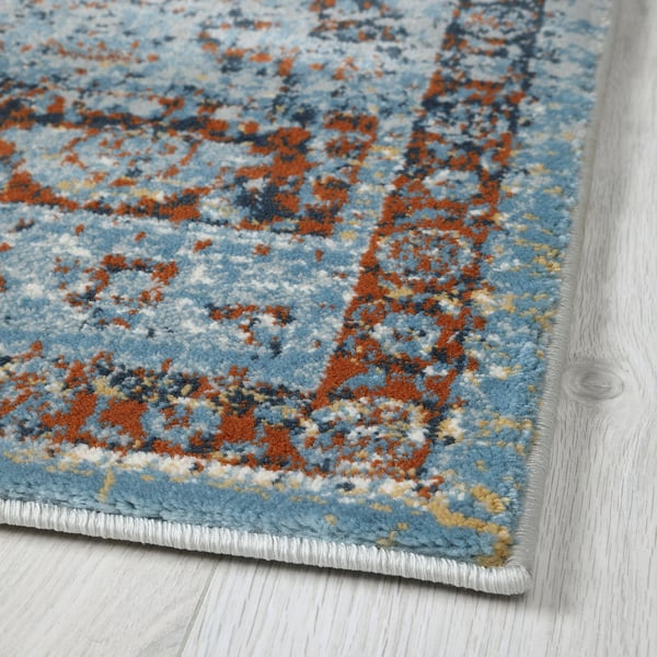 JEJSING Rug, low pile, multicolour, 160x235 cm
