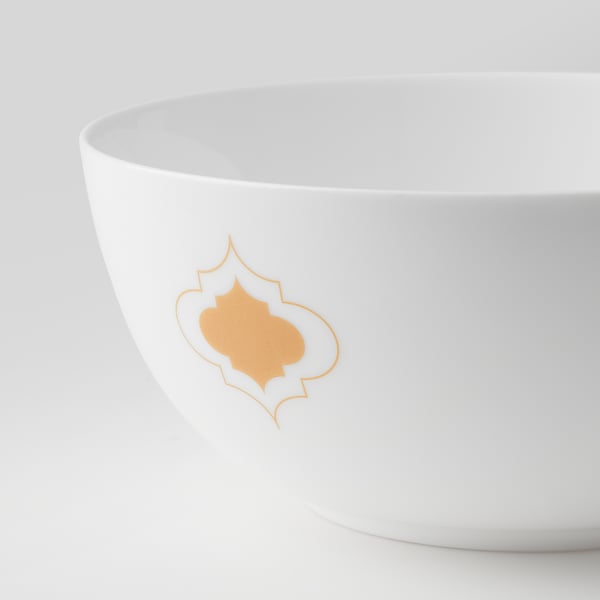 KALASBRA Serving bowl, gold-colour, 21 cm