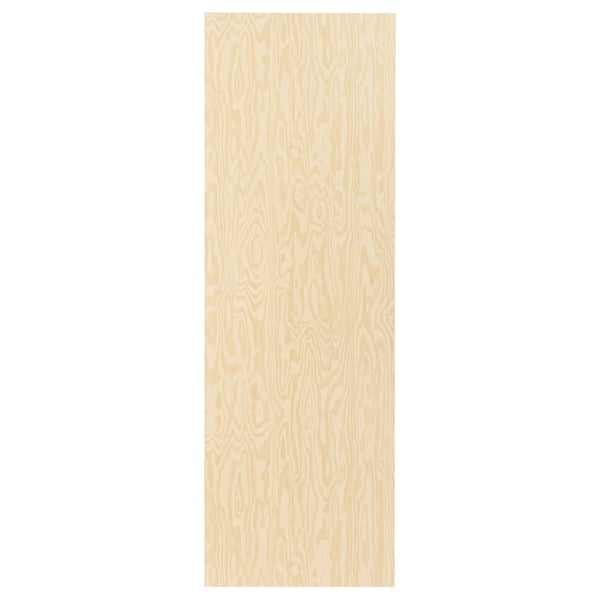 KALBÅDEN Door with soft closing hinges, lively pine effect, 60x180 cm