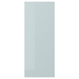 KALLARP Door, high-gloss light grey-blue, 40x100 cm