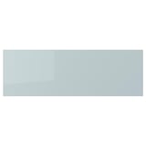 KALLARP Drawer front, high-gloss light grey-blue, 60x20 cm