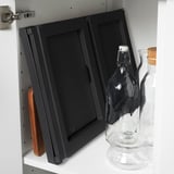 KLIPSK Bed tray, black