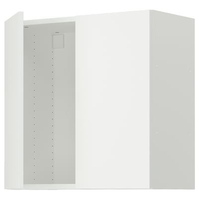 LASTARE Wall mounted frame with doors, white, 60x32x60 cm