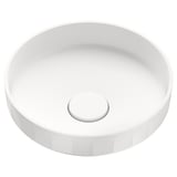 LERSJÖN Countertop wash-basin, 38x14 cm