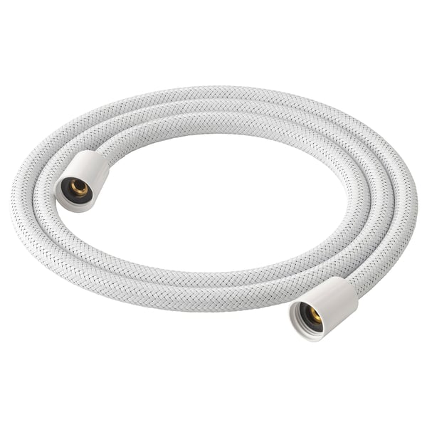 LILLREVET Shower hose, white, 150 cm