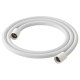 LILLREVET Shower hose, white, 150 cm