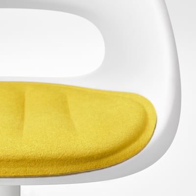 LOBERGET / MALSKÄR Swivel chair + pad