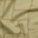 LÖNNSTÄVMAL Block-out curtains, 1 pair, light olive-green/with heading tape, 145x300 cm