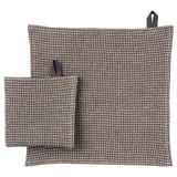 MARIATHERES Dish-cloth, grey/beige, 30x30 cm