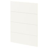 METOD 4 fronts for dishwasher, Vallstena white, 60 cm