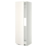 METOD High cab f fridge or freezer w door, white/Veddinge white, 60x60x200 cm