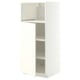 METOD High cabinet f built-in appliances, white/Bodbyn off-white, 60x60x140 cm