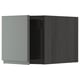 METOD Top cabinet, black/Voxtorp dark grey, 40x40 cm