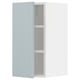 METOD Wall cabinet with shelves, white/Kallarp light grey-blue, 30x60 cm