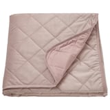 MJUKPLISTER Bedspread, light pink, 160x250 cm