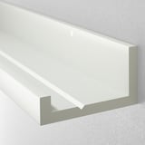 MOSSLANDA Picture ledge, white, 55 cm
