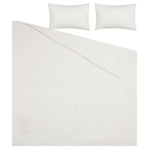 OFELIA VASS Comforter set, white, 240x220/50x80 cm