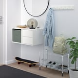 OLAUS Shelving unit, galvanised, 60x25x40 cm