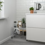 OLAUS Shelving unit, galvanised, 60x25x40 cm