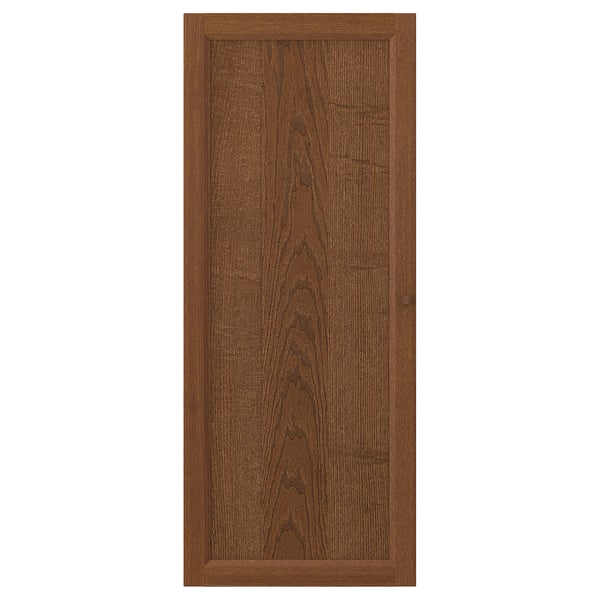 oxberg باب بني قشرة خشب الدردار 40x97 سم ikea