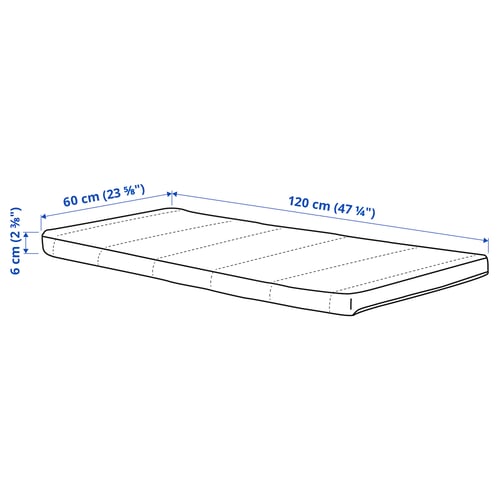 Illustration with measurements for the product: PELLEPLUTT.