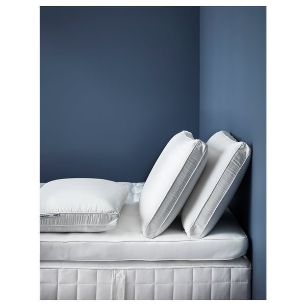 PRAKTVÄDD Ergonomic pillow, side sleeper, 41x70 cm