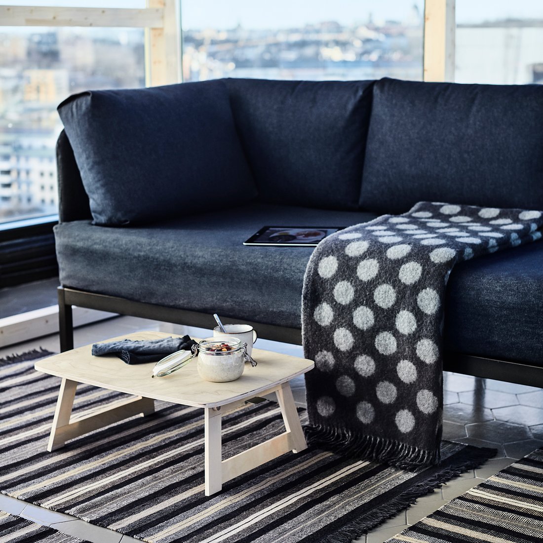 RÅVAROR صينية, قابل للطي خشب البتولا المضغوط, 44x59 سم IKEA RÅVAROR صينية, قابل للطي خشب البتولا المضغوط, 44x59 سم IKEA
