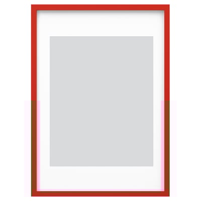 RÖDALM Frame, red, 50x70 cm