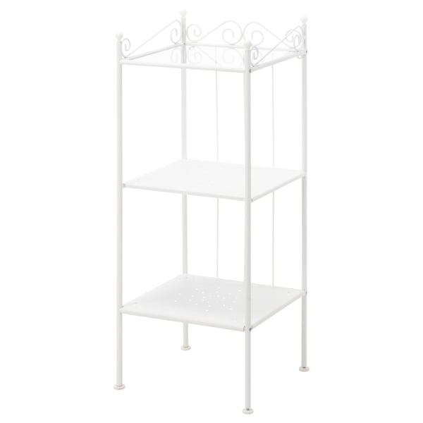 RÖNNSKÄR Shelving unit, white, 42x103 cm IKEA