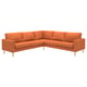 SALTSJÖBADEN Corner sofa, 4-seat, Tonerud red-brown