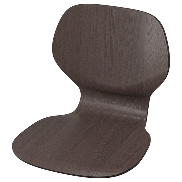 SIGTRYGG Seat shell, dark brown